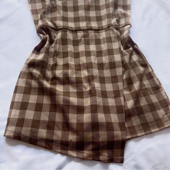 forever 21 ⋆ gingham skort romper - Picture 4 of 8